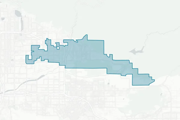 City of Highland — detail map