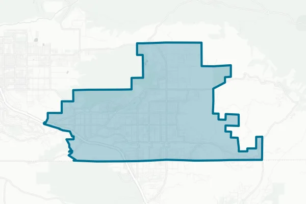 City of Yucaipa — detail map