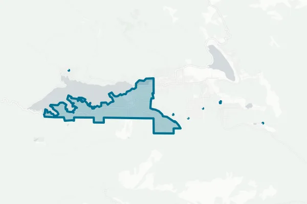 City of Big Bear Lake — detail map