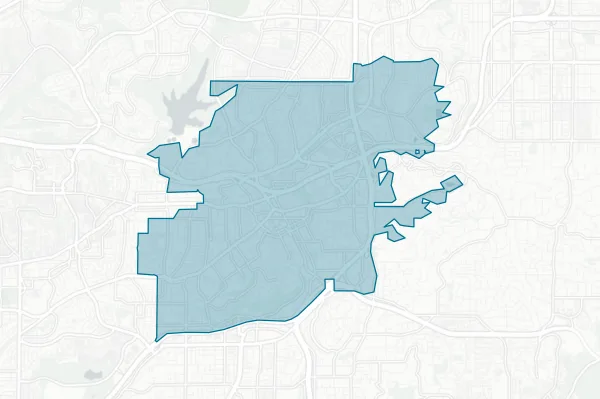 City of La Mesa — detail map