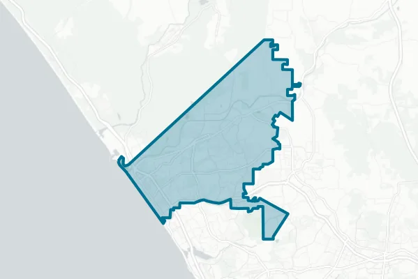 City of Oceanside — detail map