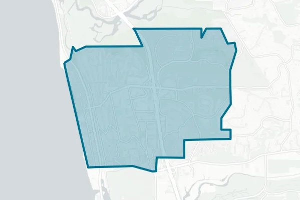 Solana Beach School District — detail map
