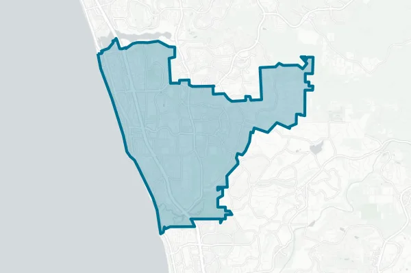 City of Encinitas — detail map