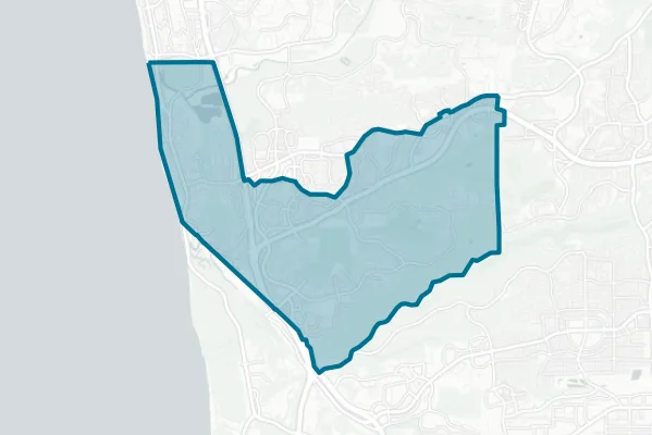 City of Del Mar — detail map