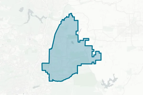 City of Poway — detail map