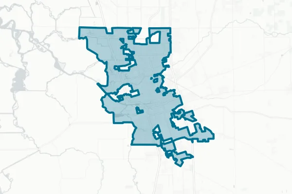 City of Stockton — detail map