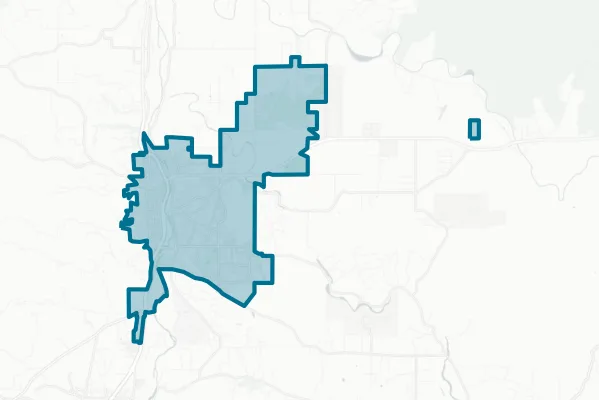 City of El Paso De Robles — detail map