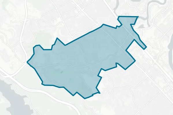 City of Belmont — detail map