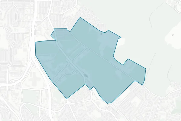 Town of Colma — detail map