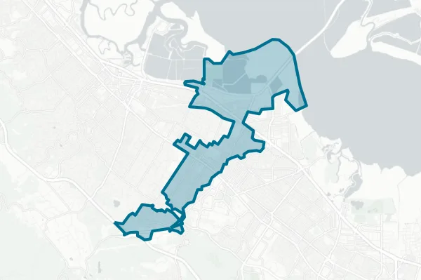 City of Menlo Park — detail map