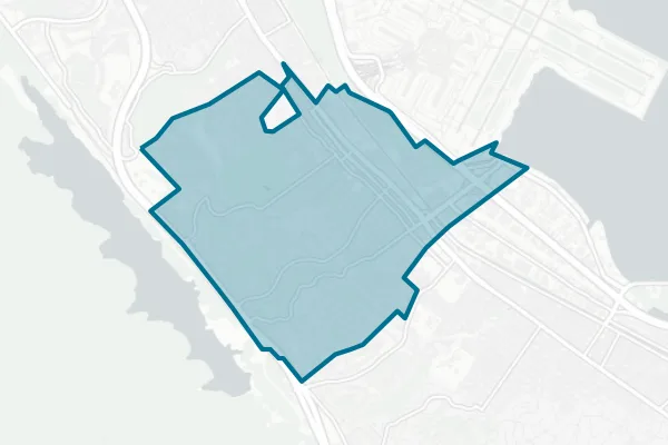 City of Millbrae — detail map