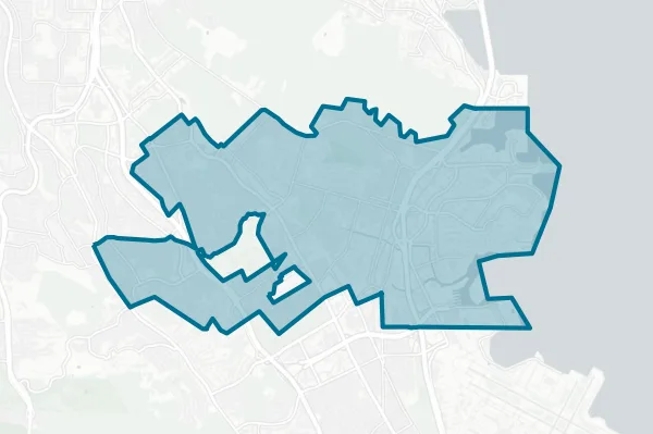 City of South San Francisco — detail map
