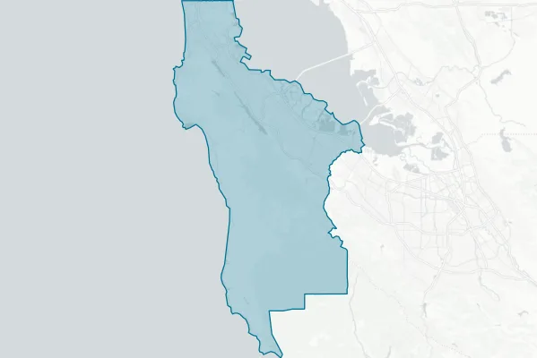 City of Half Moon Bay — detail map