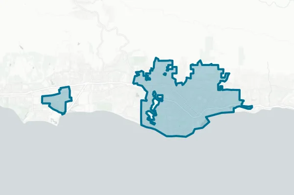 City of Santa Barbara — detail map