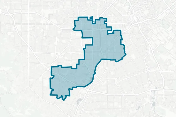 Campbell Union School District — detail map