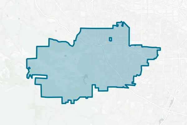 City of Cupertino — detail map