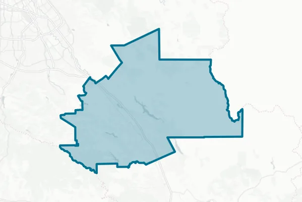 Morgan Hill Unified School District — detail map