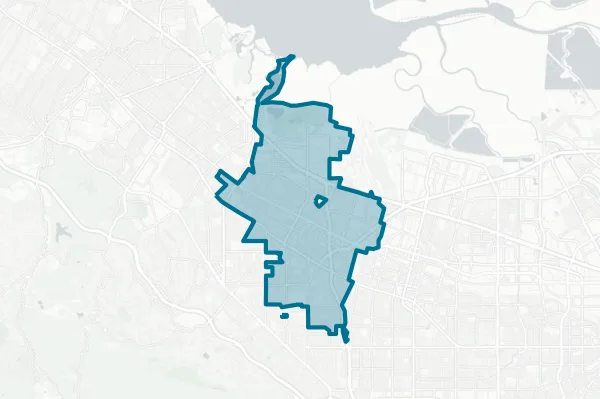 City of Mountain View — detail map