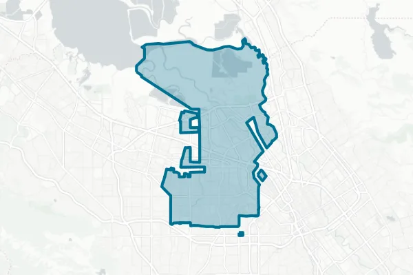 City of Santa Clara — detail map