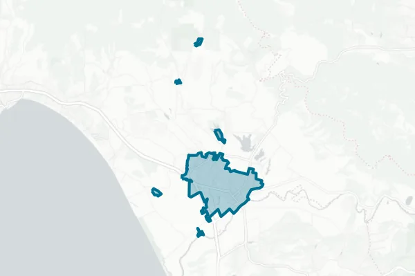 City of Watsonville — detail map