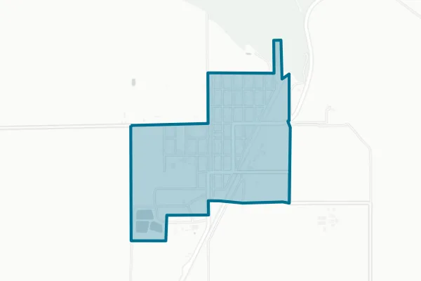 City of Dorris — detail map