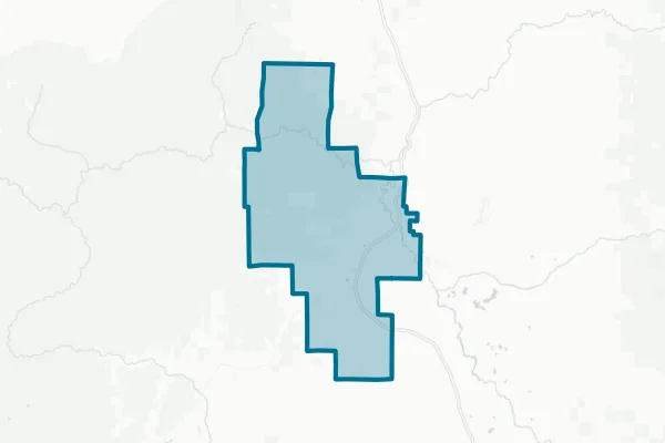 Yreka Union School District — detail map
