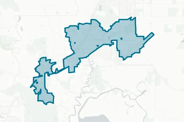 City of Fairfield — detail map