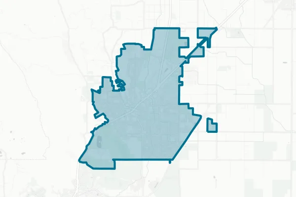 City of Vacaville — detail map