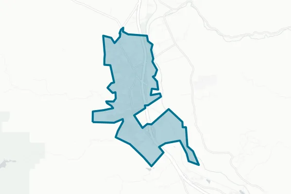 City of Cloverdale — detail map