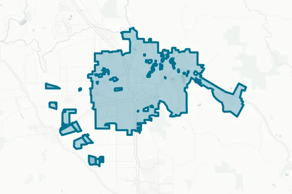 City of Santa Rosa — detail map