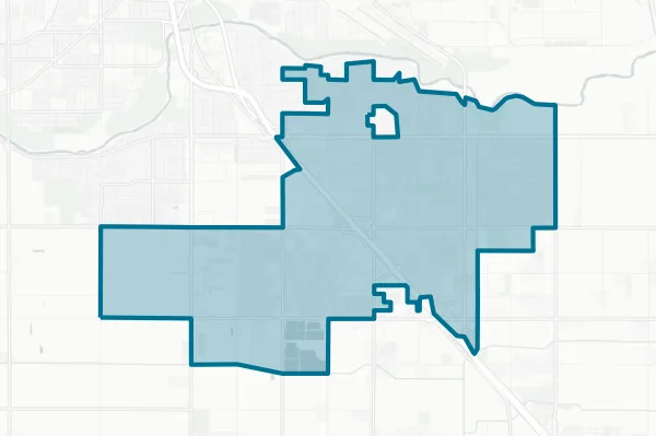 City of Ceres — detail map