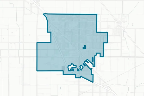 City of Turlock — detail map