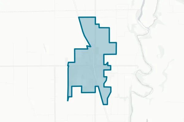 City of Live Oak — detail map