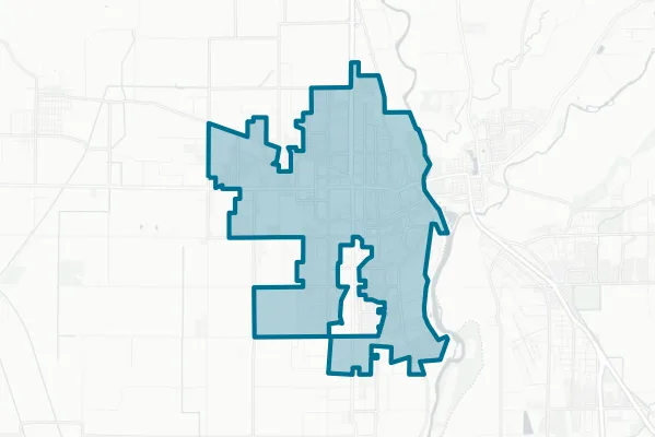 City of Yuba City — detail map