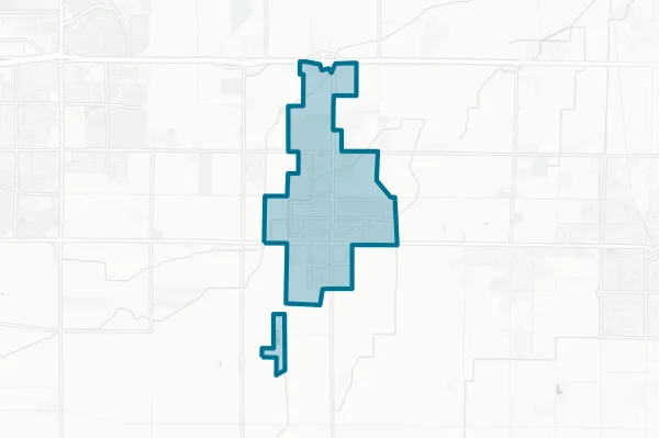 City of Farmersville — detail map