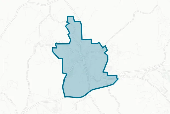 City of Sonora — detail map