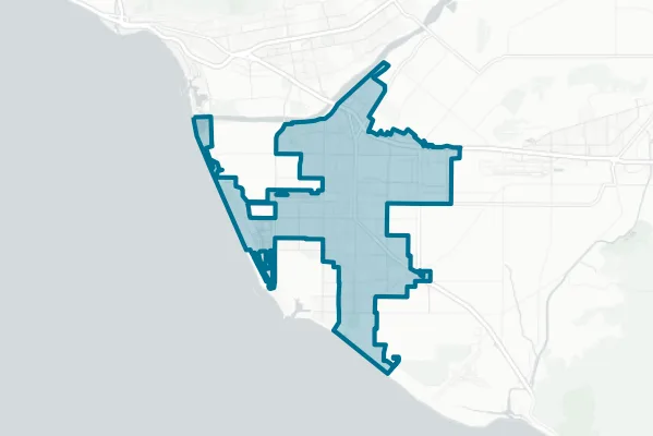 City of Oxnard — detail map