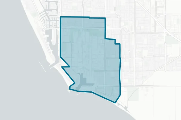 City of Port Hueneme — detail map