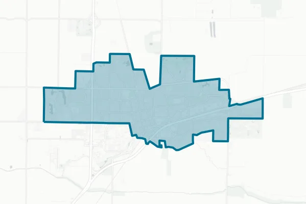 City of Davis — detail map
