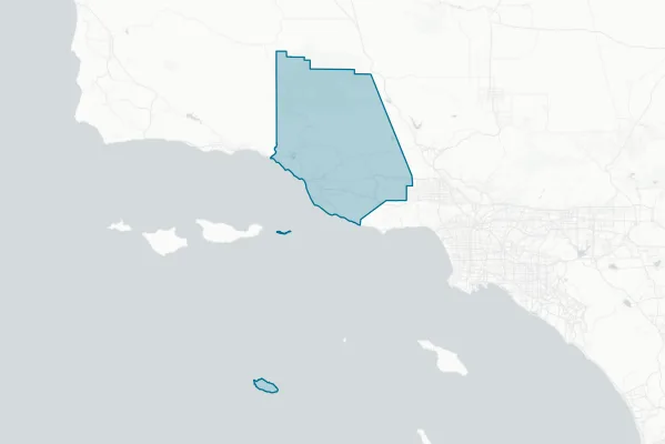 County of Ventura — detail map