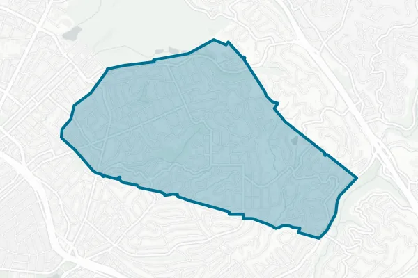 Piedmont Unified School District — detail map