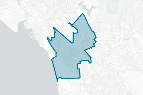 San Lorenzo Unified School District — detail map