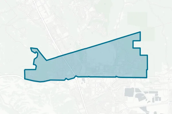 Dublin Unified School District — detail map