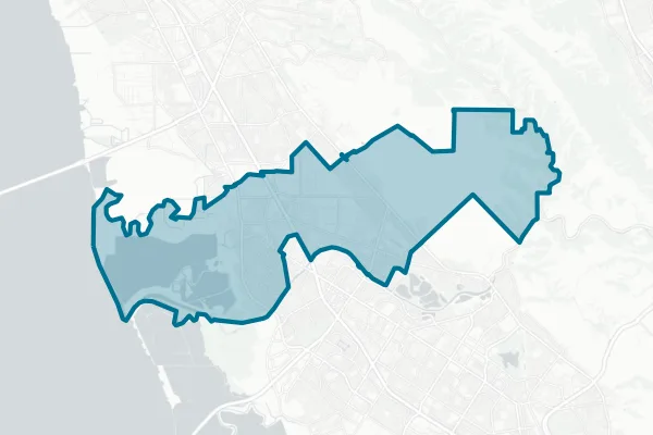 New Haven Unified School District — detail map