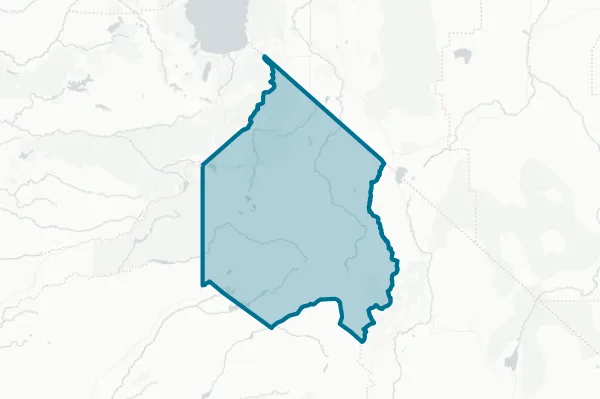Alpine County Unified School District — detail map
