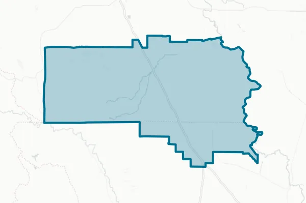 Pierce Joint Unified School District — detail map