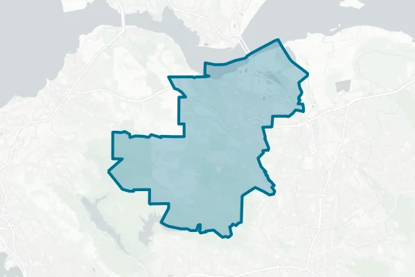 Martinez Unified School District — detail map