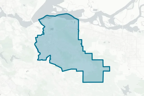 Mt. Diablo Unified School District — detail map
