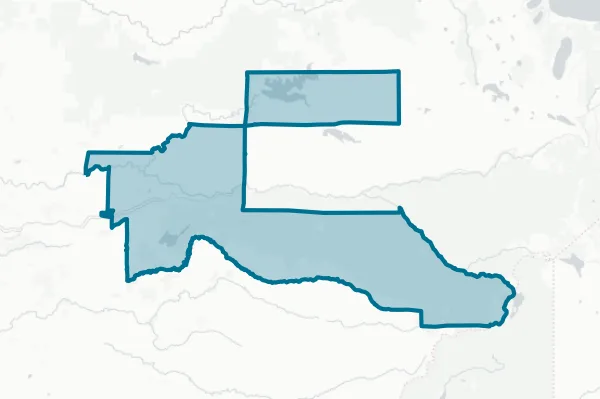 Pollock Pines Elementary School District — detail map