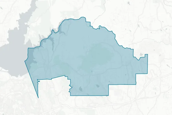Rescue Union School District — detail map